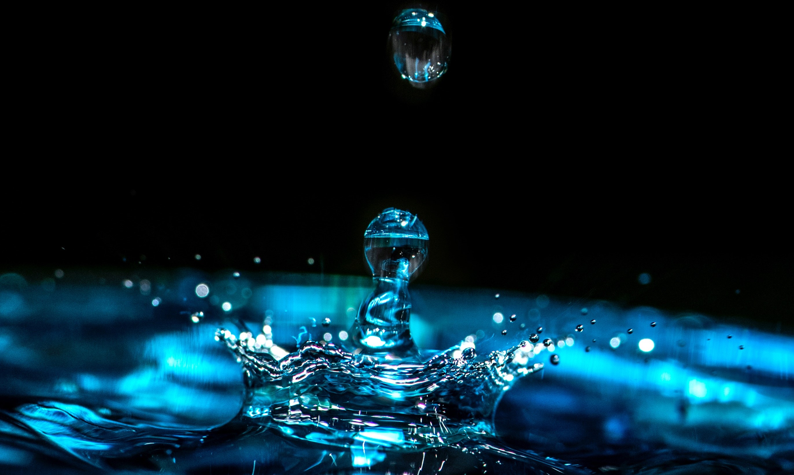 Water Droplet splashing
